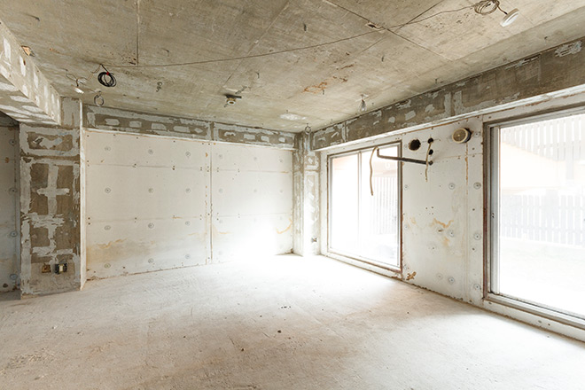 間仕切り壁や廊下を取り払う