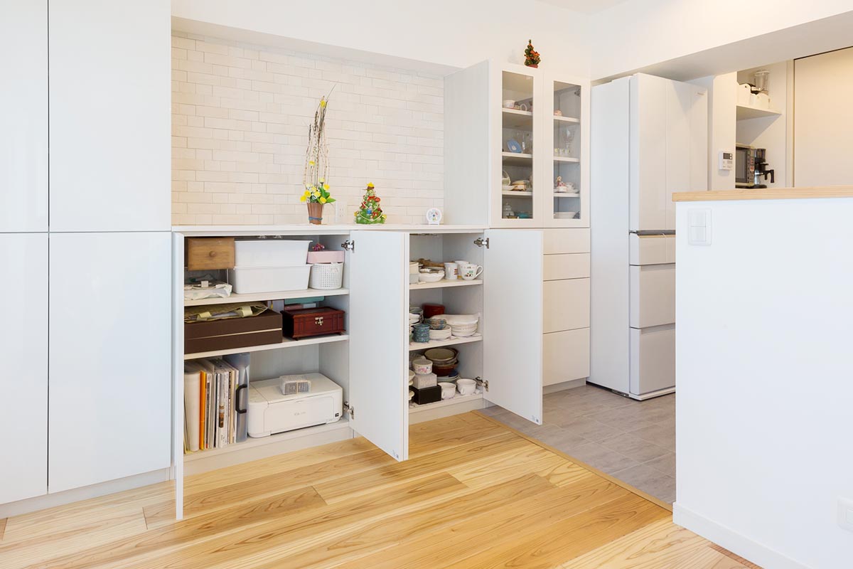 暮らしに合った収納