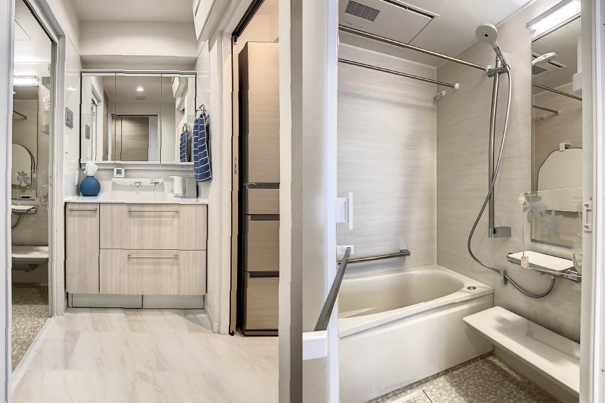 水まわりエリア