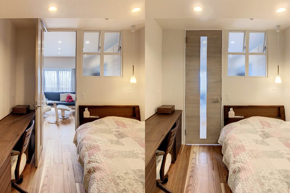 光と風が心地良く通り、冬場は暖房いらずのあたたかさ