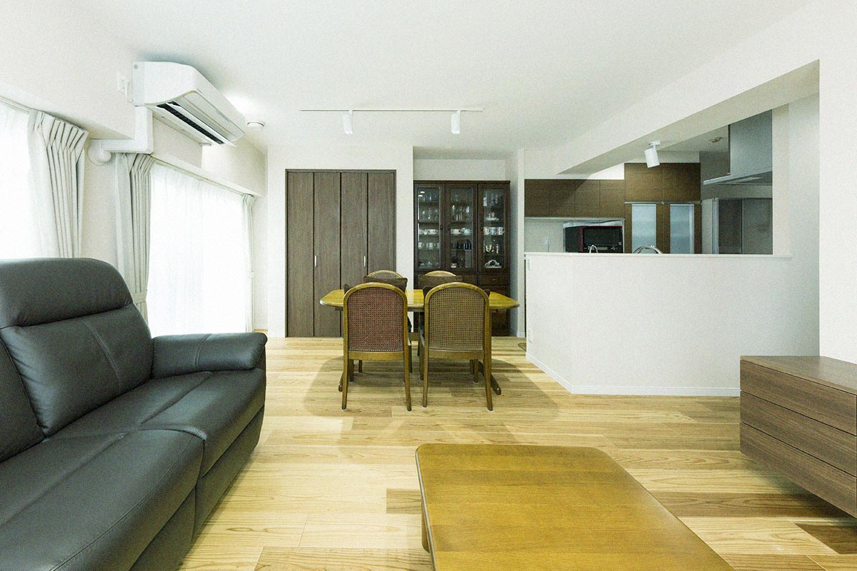 広さにこだわったLDK